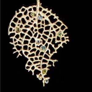 Michaud fan coral pendant